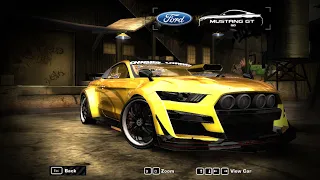 nfs most wanted - 2015 Ford Mustang GT Extended Customization & Gameplay [1080p HD]