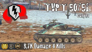 TVP T 50/51  |  8,7K Damage 4 Kills  |  WoT Blitz Replays