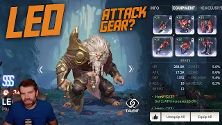 Is Leo better with Attack%??? More Testing || Eternal Evolution