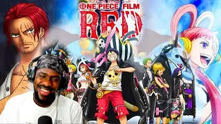 THIS MOVIE WAS BEAUTIFUL❤️ ONE PIECE FILM: RED REACTION VIDEO!!!