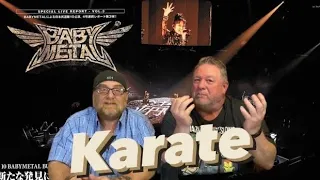 BABYMETAL - KARATE - D & D PLAYERS REACT - (REACTION, RATE, REVIEW) FIRST TIME HEARING!