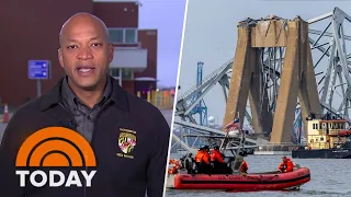 Maryland governor on Key bridge evacuation: ‘True heroism’