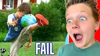 You LAUGH, You LOSE! But it's actually funny (fails) w/ Kayson!