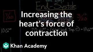 Increasing the heart's force of contraction | NCLEX-RN | Khan Academy