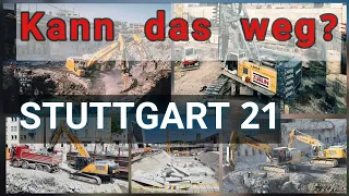 🏗 Stuttgart 21:Kann das weg? Abrisswahn bei 32° Hitze 🌡🥵🔥 | 17.06.21 | #S21 #stuttgart21