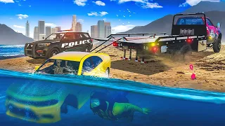 Missing Person Found Underwater in GTA 5 RP