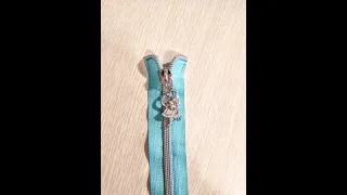 How to Turn the Ends of Your Zipper Under to Create a Stop and Get a Clean Finish