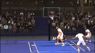 NBA 2K22 super rare windmill contact dunk with lucky bounce