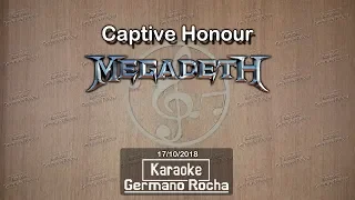 Megadeth - Captive Honour (Karaoke)