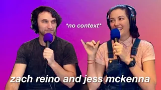 zach reino and jessica mckenna with no context for 7 minutes