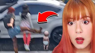 DO DIA EM QUE UMA MULHER LOUCA ME ATACOU NA RUA... - GTA RP