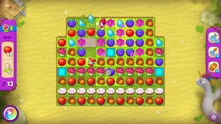 Gardenscapes 1087 Super Hard Level - 14 moves - NO BooSTERS