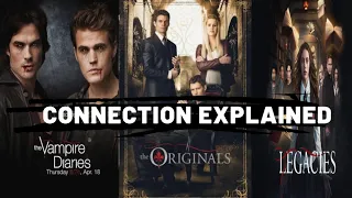 The vampire diaries | The originals | Legacies connection explained #netflix