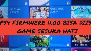 PS4 clone firmwere 11.00 diisi game