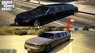 GTA 5: PURE GOLD MODIFIED LIMOUSINE