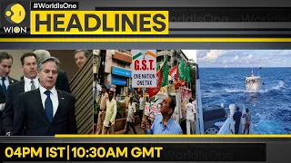 India's GST revenue at record high | Russia strikes Ukraine Army HQ in Odesa | WION Headlines