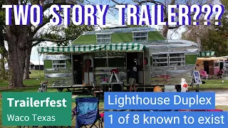TRAILERFEST Waco Texas - Vintage Camper Trailers Magazine Rally at Camp Fimfo.