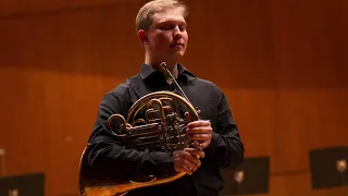 W.A. Mozart. Horn concerto No.4, 3 part, Rondo. Aleksey Furukin horn, Vladimir Ryzhaev dir.