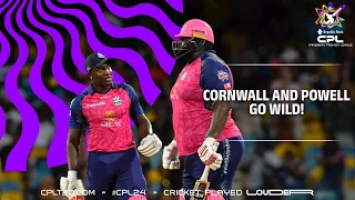 Rahkeem Cornwall and Rovman Powell's INCREDIBLE Partnership! | CPL Memories