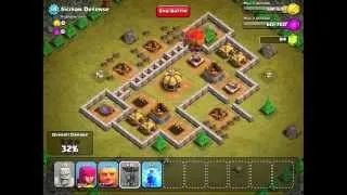 Clash of Clans Level 26   Sicilian Defense クラッシュオブクランズ:シングルマップ攻略