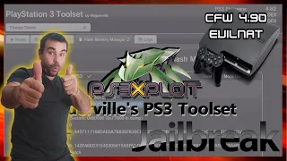 Jailbreak facile PS3 en 4.90 Elvinat 8.4 cobra avec PS3ToolSET by BguerVille's.