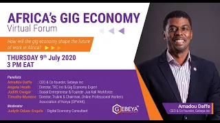 Africa's Gig Economy Virtual Forum