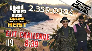 GTA 5 - 119.Rész (Cayo Perico Finálé Elit Challenge: 8:39) - Stark