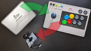 Installing Qanba Gravity Silent Joystick into 8BitDo Arcade Stick