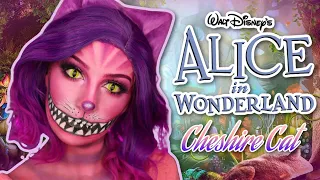 Cheshire Cat Makeup Tutorial💗💜【Alice in Wonderland】| Halloween 2022 | Madalyn Cline