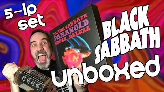 UNBOXING of Paranoid: Super Deluxe Edition 5-LP Set by Black Sabbath