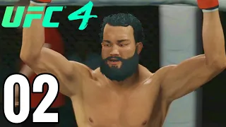 UFC 4 Heavyweight Career Mode Walkthrough Part 2 - THE WORLD FIGHTING ALLIANCE!