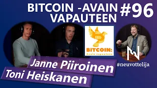 #neuvottelija 96 - Bitcoin Avain vapauteen (Toni Heiskanen Janne Piiroinen)