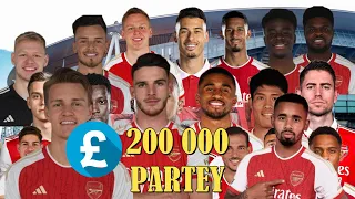 ARSENAL PLAYERS PAY ROLL 2024