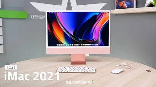 Test Apple iMac 2021 24" : un ordinateur performant, discret, esthétique et prêt à tout