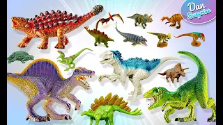 Mini Dinosaurs Collection - Ankylosaurus, Indominus Rex, Stegosaurus, Spinosaurus, Triceratops