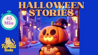 Halloween stories45min|#bedtimestories|Halloween vocabulary#pumpkin #witch#ghost#readaloud#skeleton