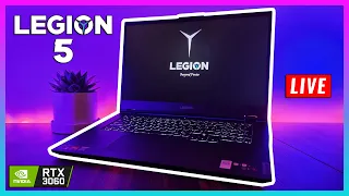 Lenovo Legion 5 Laptop | RTX 3060 | Live Gaming 6 games Tested