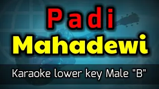 mahadewi - padi (karaoke nada rendah pria)