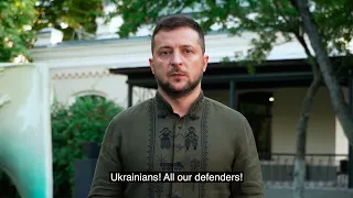 Address of Zelensky following the results of the 181 day of the war (2022) News UA