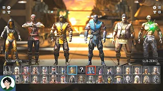 Mortal Kombat X - Different Select Screen Style (Camera Mod)