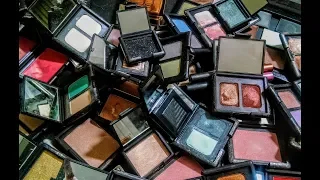 [ASMR] Nars Eyeshadow Collection Pt.7 whisper, gum chew, tapping💄✨😴