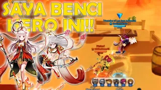 LOST SAGA - SAYA SANGAT AMAT BENCI SEKALI DENGAN HERO INI!!