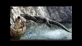 MOHENJO DARO 2016 movie Hrithik roshan and crocodile fight