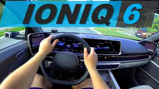 2023 Hyundai Ioniq 6 Long Range AWD POV Drive (Binaural Audio)