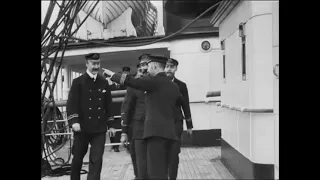 Cunard Vessel at Liverpool (c1901)