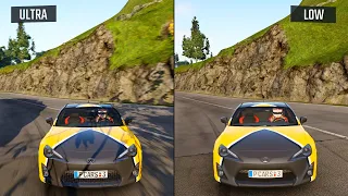 Project Cars 3  ULTRA vs. LOW (Graphics Comparison)