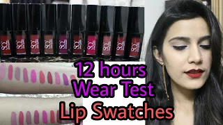 Best Affordable Lipstick For Indian Skin Tone | Stay Quirky Liquid Lipsticks Swatches+ Wear test