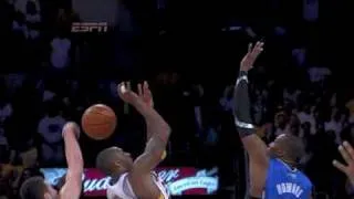 Late Drama - Hedo Turkoglu Blocks Kobe Bryant last second shot