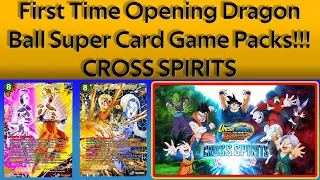 Opening Dragon Ball Super Packs - CROSS SPIRITS - Should you collect DBZ Cards for profit?