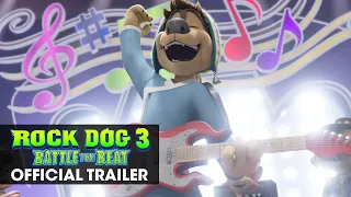 Rock Dog 3: Battle the Beat (2022 Movie) Official Trailer - Eddie Izzard, Andrew Francis